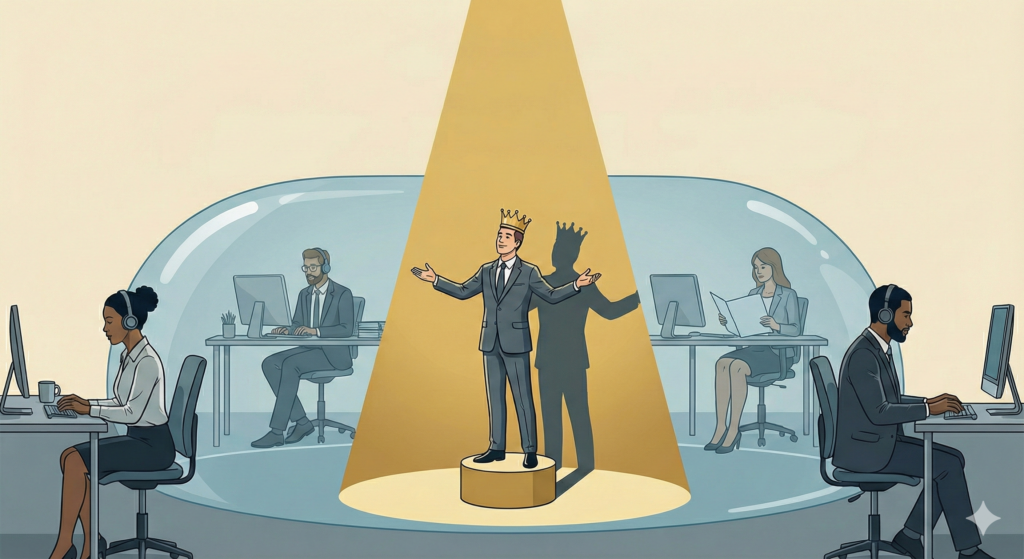 O espetáculo de uma pessoa só